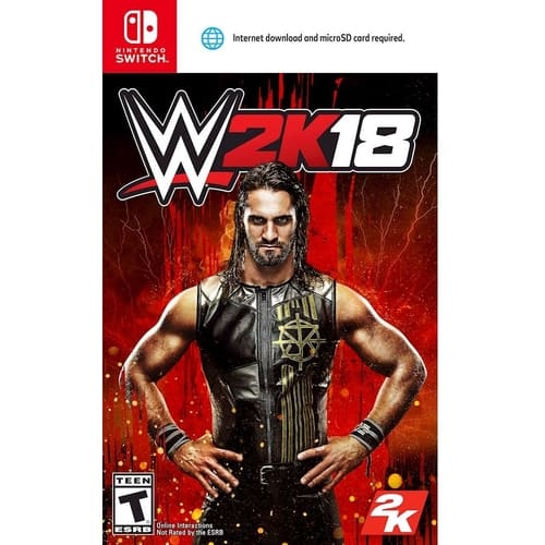WWE 2K18 - Nintendo Switch - Larger Front