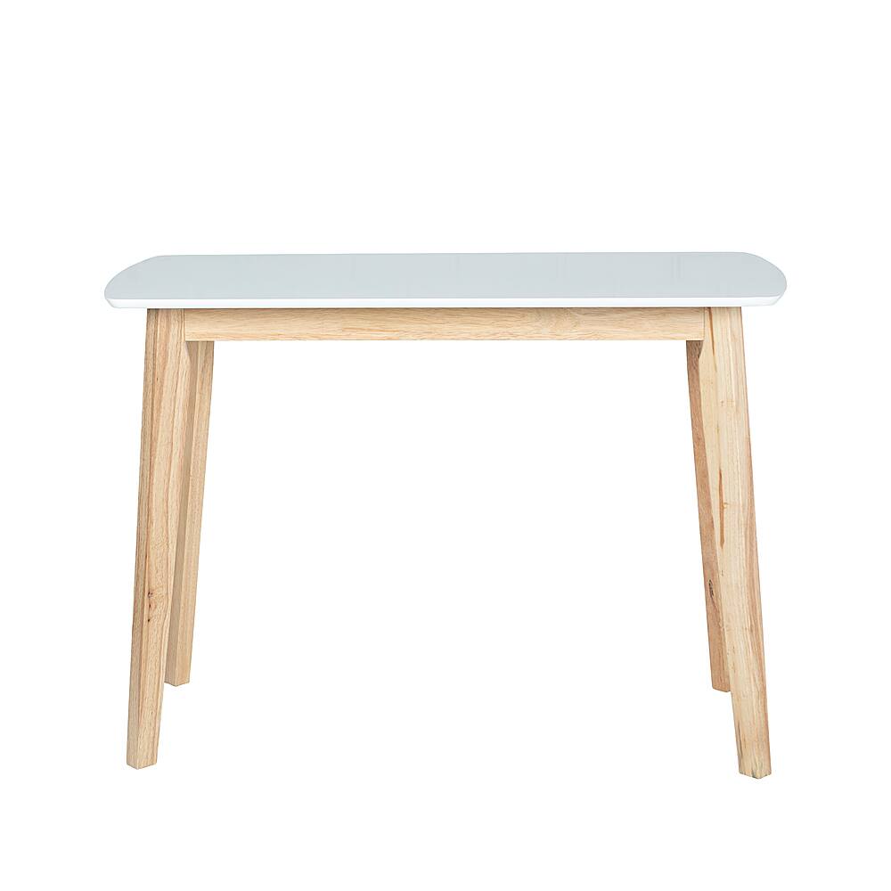 Best Buy Walker Edison Retro Modern Desk White BBW42RMWNL