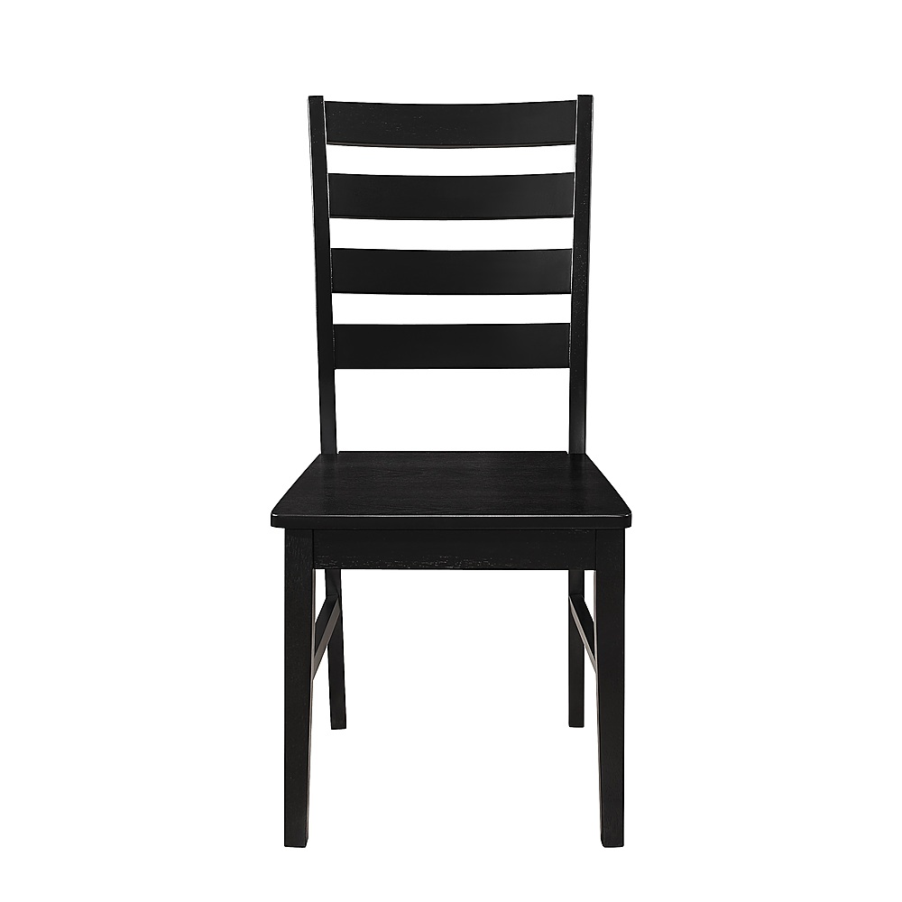 HomeRoots Set Of 2 Black King Louis Back Dining Chairs - Bed Bath & Beyond  - 37625772
