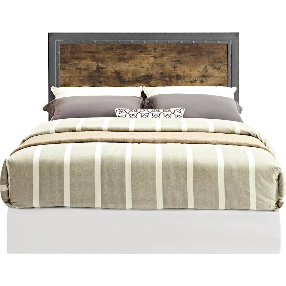 Best Buy Walker Edison Queensize Headboard Brown BBBQAWRW