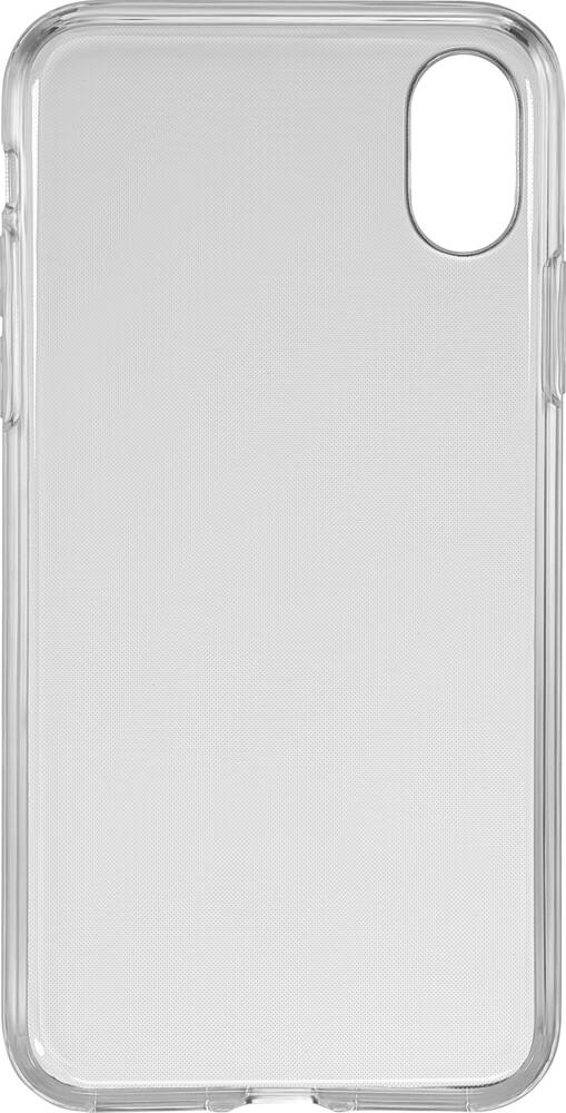 insignia - soft-shell case for apple iphone x and xs - clear