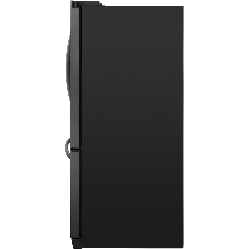 Angle View: Frigidaire - 26.8 Cu. Ft. French Door Refrigerator - Black stainless steel
