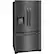 Left. Frigidaire - 26.8 Cu. Ft. French Door Refrigerator - Black Stainless Steel.
