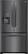 Front. Frigidaire - Gallery 21.7 Cu. Ft. French Door Refrigerator - Black Stainless Steel.