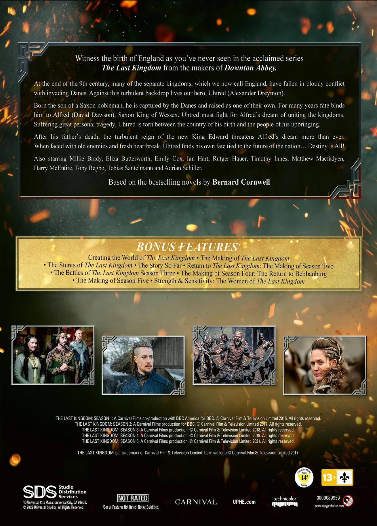 Back. The Last Kingdom: The Complete Series (Box Set) [DVD].