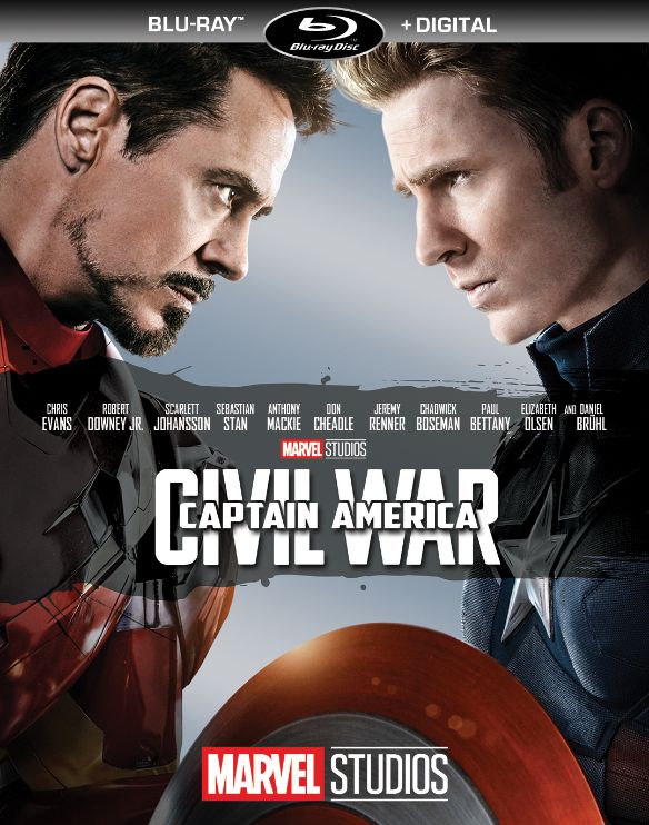  Captain America: Civil War [Includes Digital Copy] [Blu-ray] [2016]