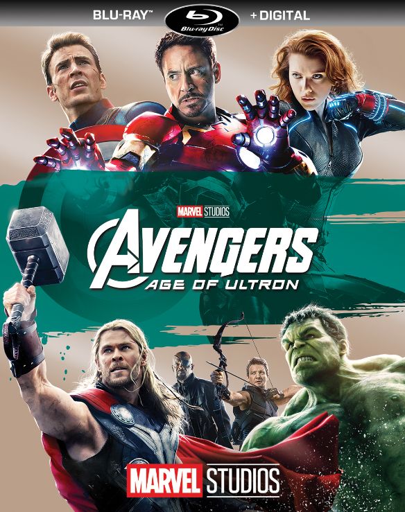 Avengers: Age of Ultron [Includes Digital Copy] [Blu-ray] [2015] was $22.99 now $17.99 (22.0% off)