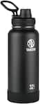 Takeya - Actives 32-oz. Water Bottle with Spout Lid - Onyx