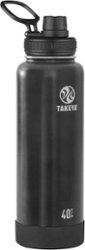 Takeya - Actives 40oz Spout Bottle - Slate - Angle_Zoom