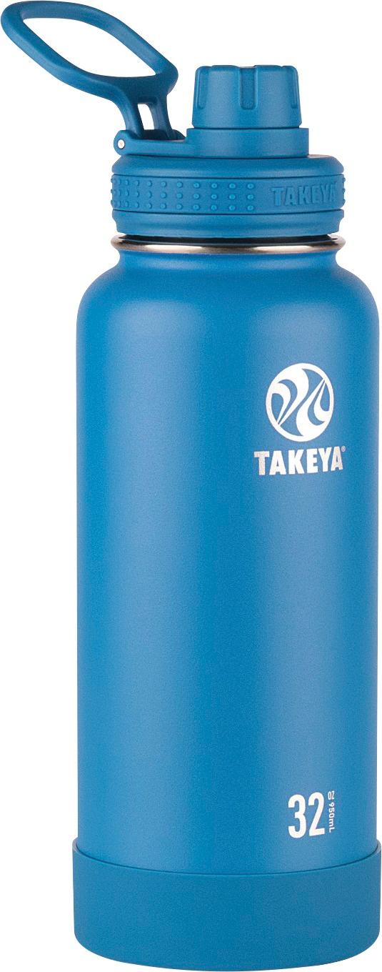 Takeya  32 oz Double Walled  Water Bottle  Black 