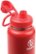 Left Zoom. Takeya - Actives 32-Oz. Insulated Stainless Steel Water Bottle with Spout Lid - Fire.
