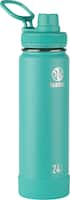 Takeya - Actives 24-Oz. Insulated Stainless Steel Water Bottle with Spout Lid - Teal - Angle_Zoom