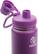 Alt View 12. Takeya - Actives 24-Oz. Insulated Stainless Steel Water Bottle with Spout Lid - Violet.