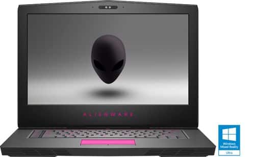 Alienware - 15.6" Laptop - Intel Core i7 - 16GB Memory - NVIDIA GeForce GTX 1060 - 1TB Hard Drive - Silver - Larger Front