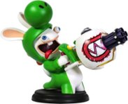 Angle Zoom. Ubisoft - Mario + Rabbids® Kingdom Battle: Rabbid Yoshi 6" Figurine - White/Green.