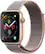 Left. Apple - Apple Watch Series 4 (GPS + Cellular) 44mm Gold Aluminum Case with Pink Sand Sport Loop.