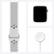 Alt View 16. Apple - Apple Watch Nike SE (GPS + Cellular) 44mm Silver Aluminum Case with Pure Platinum/Black Nike Sport Band - Silver.