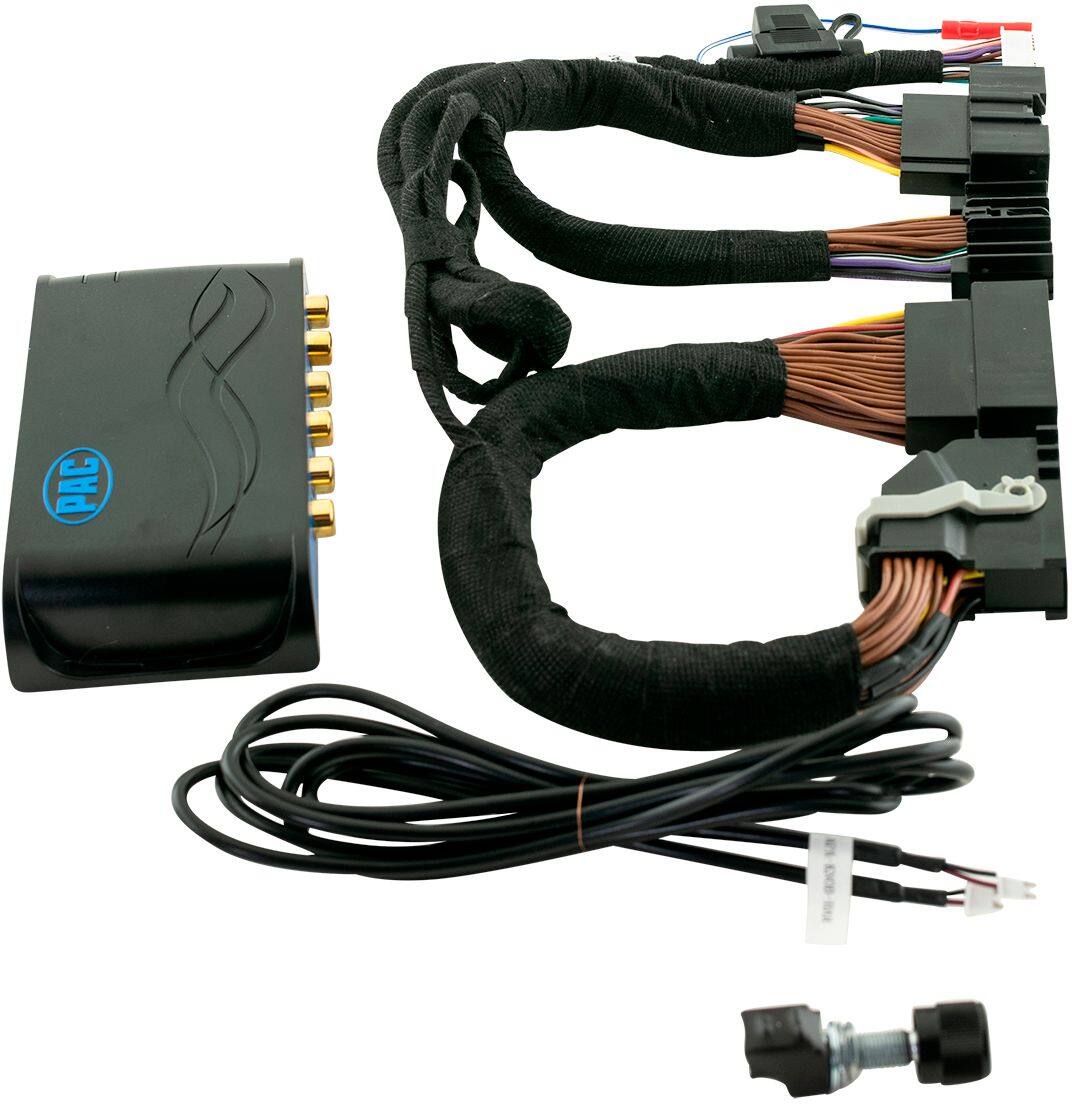 Alt View 14. PAC - Amplifier Integration Interface for Select Ford Vehicles with 8.4” Radio and Sony System - Black/Blue.