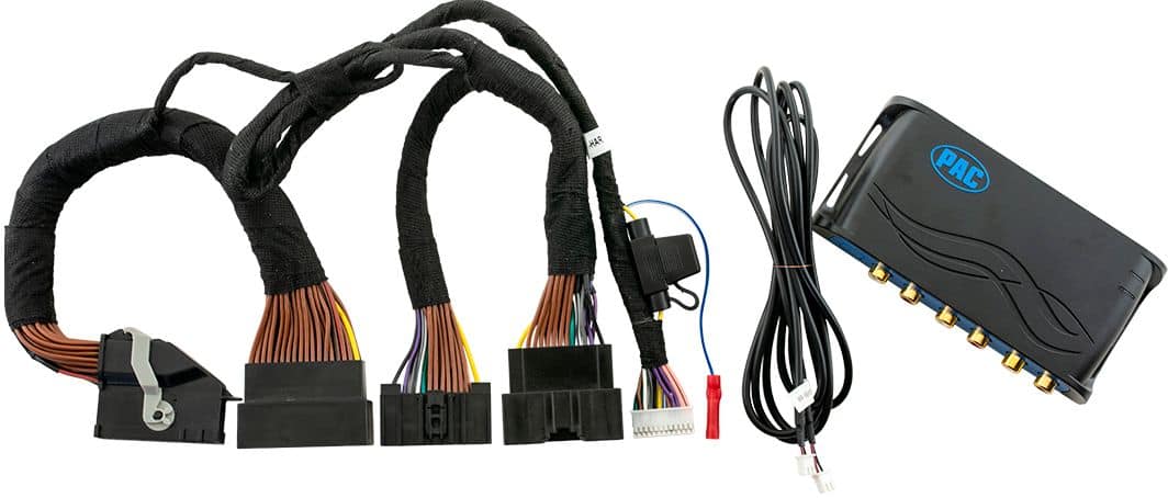 Alt View 16. PAC - Amplifier Integration Interface for Select Ford Vehicles with 8.4” Radio and Sony System - Black/Blue.