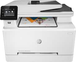 HP - LaserJet Pro MFP M281fdw Color Wireless All-In-One Printer - White - Front_Zoom