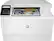 Front. HP - LaserJet Pro MFP M180nw Color Wireless All-In-One Laser Printer - White.