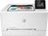Front. HP - LaserJet Pro M254dw Wireless Color Laser Printer - White.