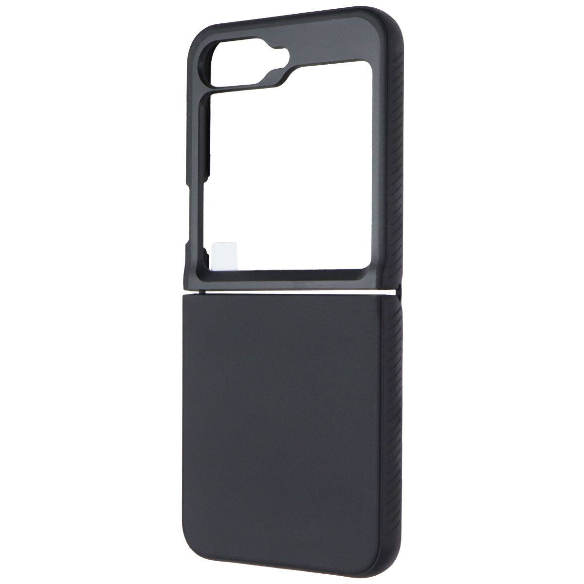 Front. ZAGG - ZAGG Bridgetown Slim Case for Samsung Galaxy Z Flip6 - Black - Black.