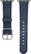 Alt View 13. Platinum™ - Leather Watch Strap for Apple Watch™ 38mm - Navy Blue.
