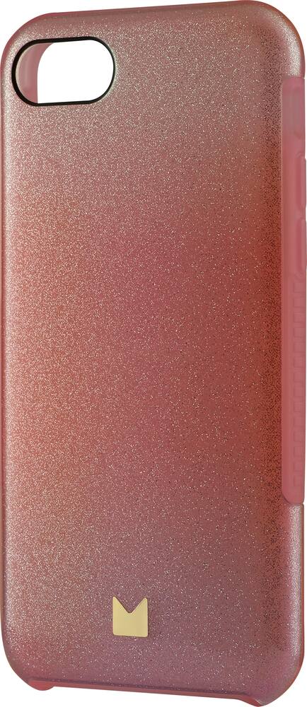 dual-layer case for apple iphone 7 and 8 - pink glitter dual-layer case for apple iphone 7 and 8 - pink glitter