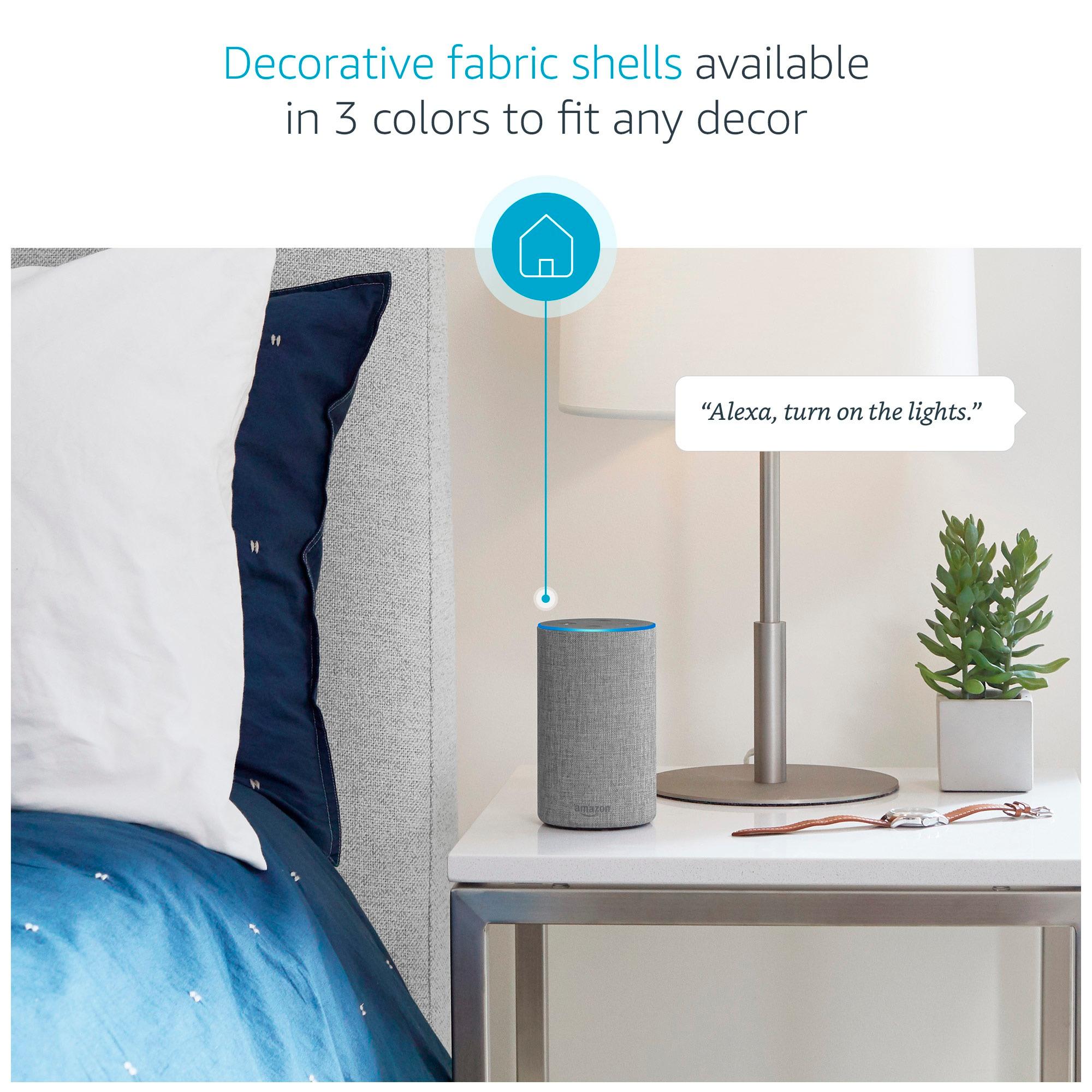 Amazon Echo Smart Speaker Charcoal Fabric 2nd Generation