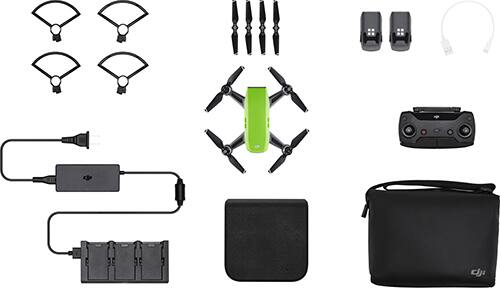 UPC 190021295520 product image for DJI - Spark Fly More Combo Quadcopter - Green | upcitemdb.com