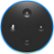 Alt View Zoom 13. Amazon - Echo (2nd Gen) - Smart Speaker with Alexa - Sandstone Fabric.