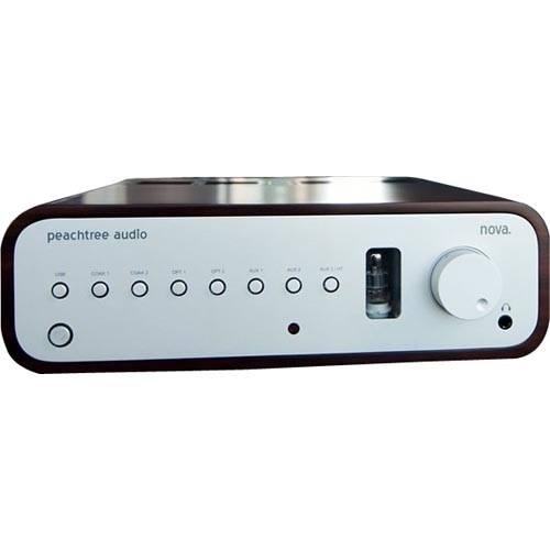 Front Standard. Peachtree Audio - Nova Amplifier - Piano Black.