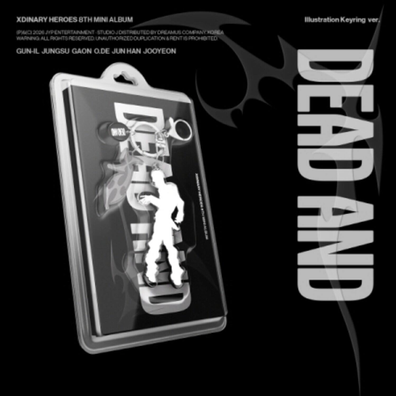 Xdinary Heroes - Dead And - Illustration Keyring Version   - COMPACT DISCS [CD] price history on PriceWatchPro