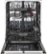 Alt View Zoom 11. GE - 24" Built-In Dishwasher - Black stainless steel.