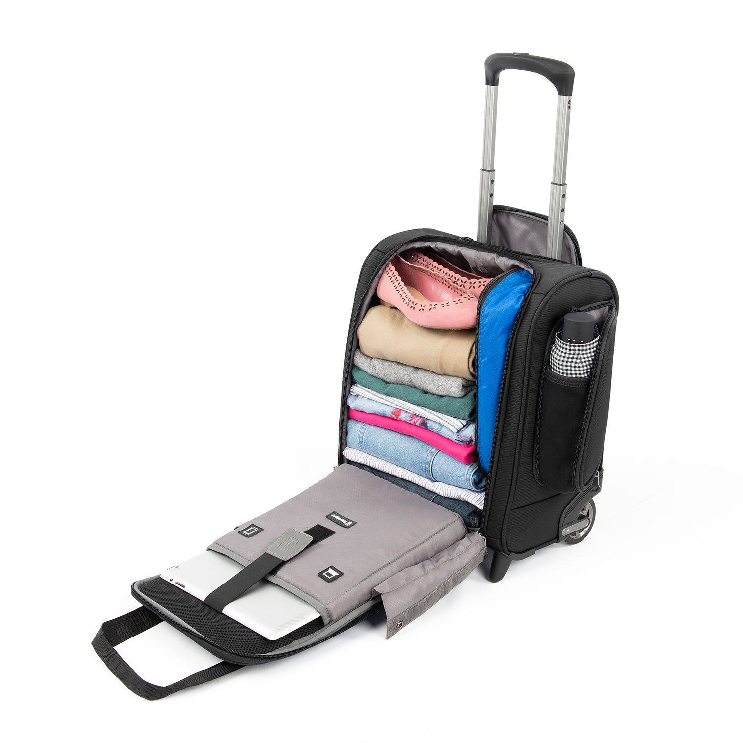 Back. Travelpro - Travelpro Tourlite Underseat Bag - Black.