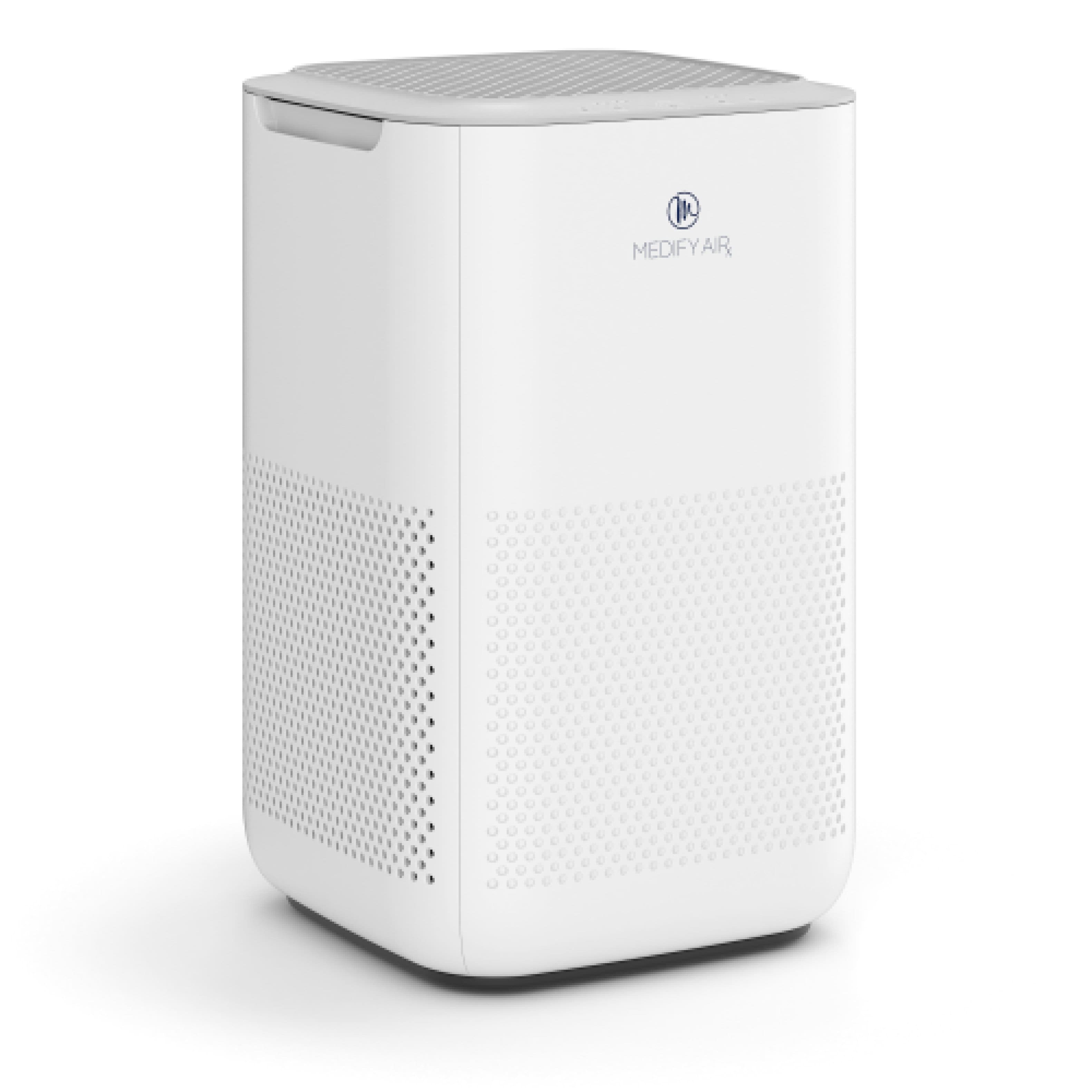 Front. Medify Air - Medify MA-15 293 Sq. Ft. Portable Air Purifier with True HEPA H13 Filter - White.