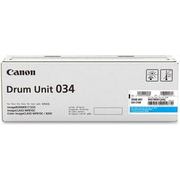 Canon - 034 Imaging Drum - Laser Print Technology - 34000 - Yellow - 1 Each