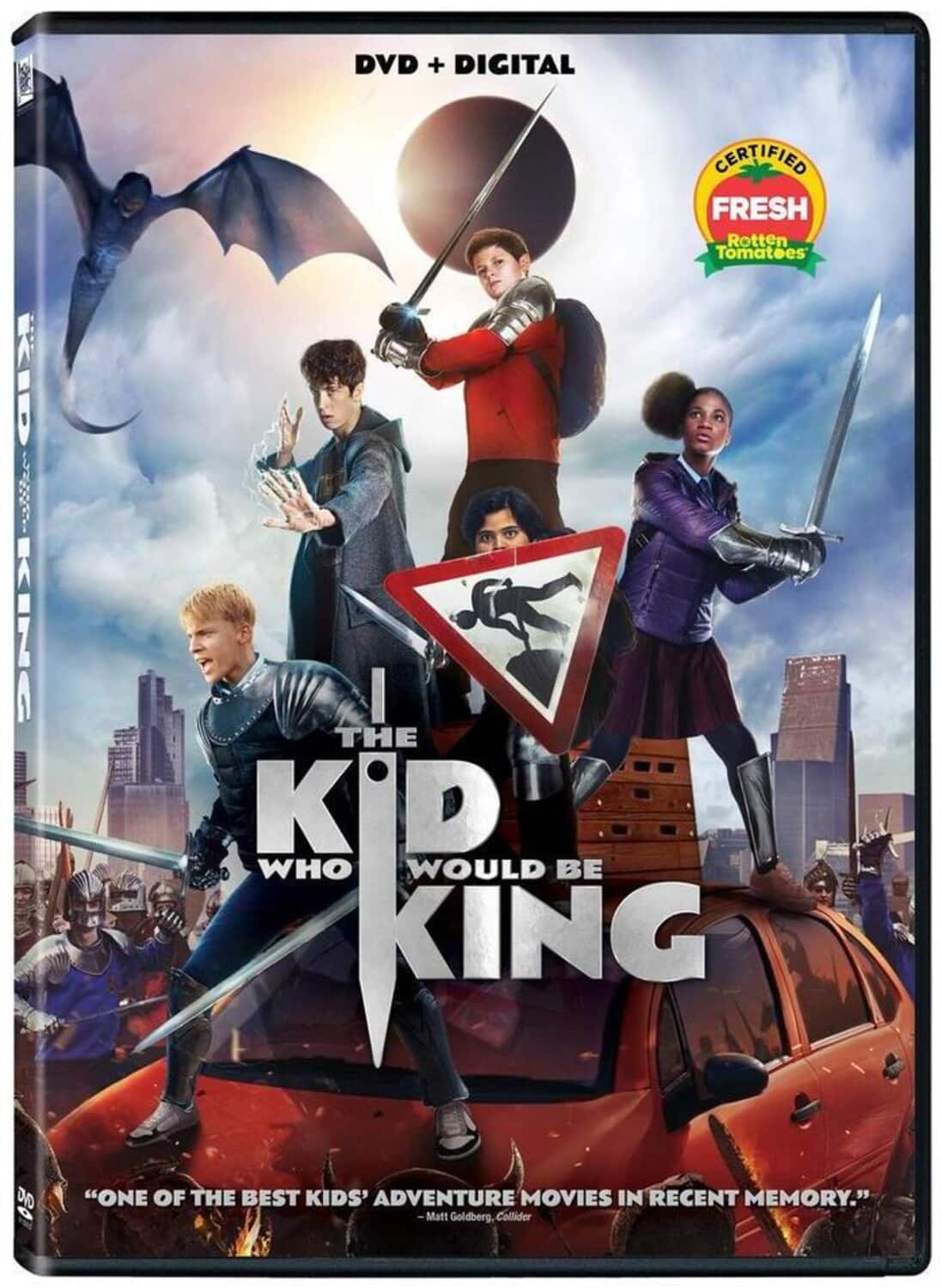 Front. The Kid Who Would Be King   - DVD.