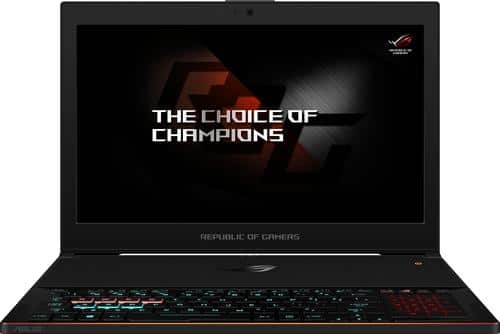 Asus - ROG Zephyrus 15.6" Laptop - Intel Core i7 - 16GB Memory - NVIDIA GeForce GTX 1070 - 256GB Solid State Drive - Metallic Copper - Larger Front