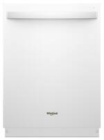 Whirlpool - 24" Built-In Dishwasher - White - Front_Standard