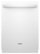 Front Zoom. Whirlpool - 24" Built-In Dishwasher - White.