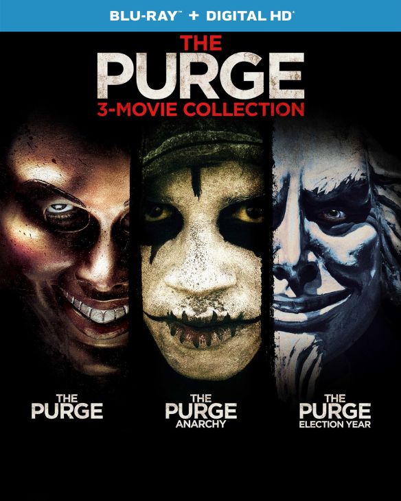  Purge: 3-Movie Collection [Blu-ray]