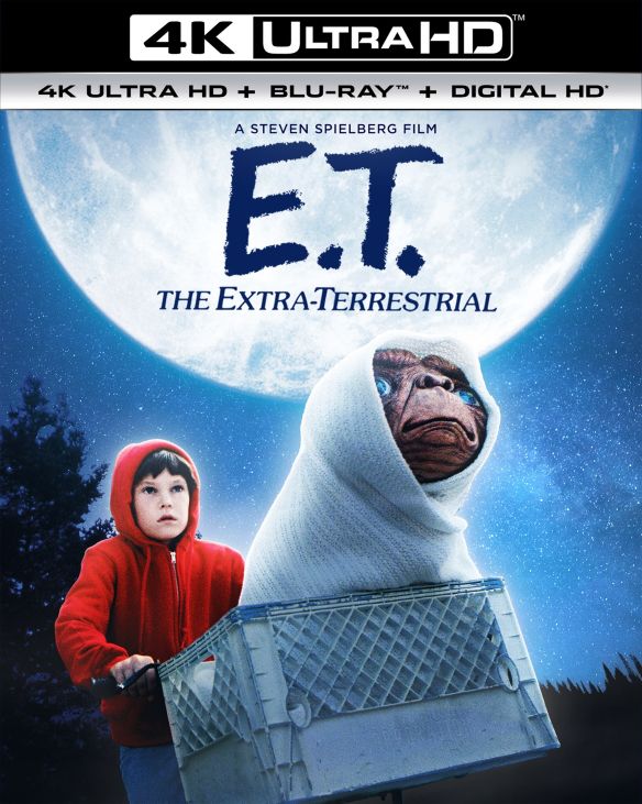 E T The Extra Terrestrial [includes Digital Copy] [4k Ultra Hd Blu Ray] [2 Discs] [1982] Best Buy