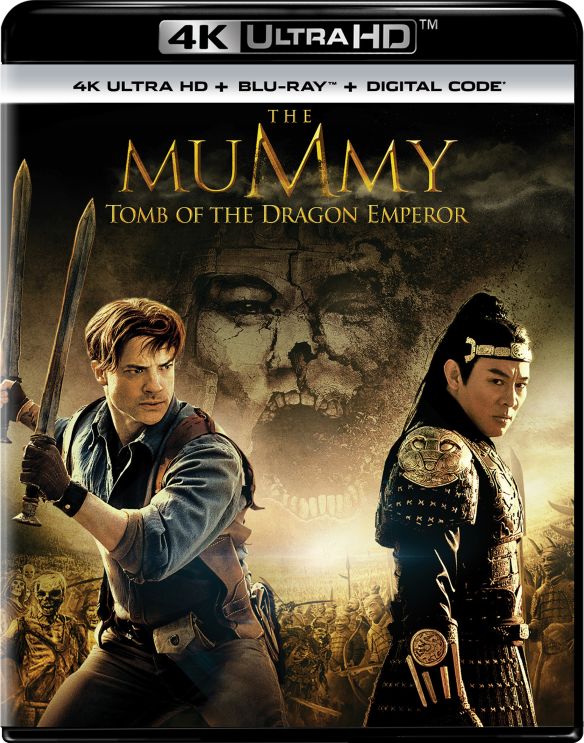  The Mummy: Tomb of the Dragon Emperor [Includes Digital Copy] [4K Ultra HD Blu-ray/Blu-ray] [2008]
