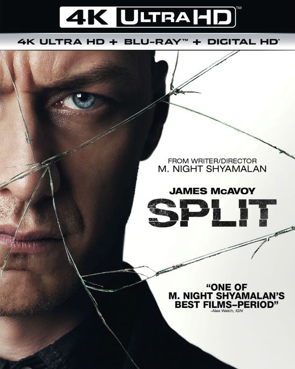  Split [Includes Digital Copy] [4K Ultra HD Blu-ray] [2 Discs] [2016]
