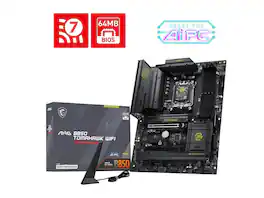 MSI - MAG B850 TOMAHAWK WIFI AM5 AMD B850 SATA 6Gb/s 5G Network Wi-Fi7 DDR5 Motherboard
