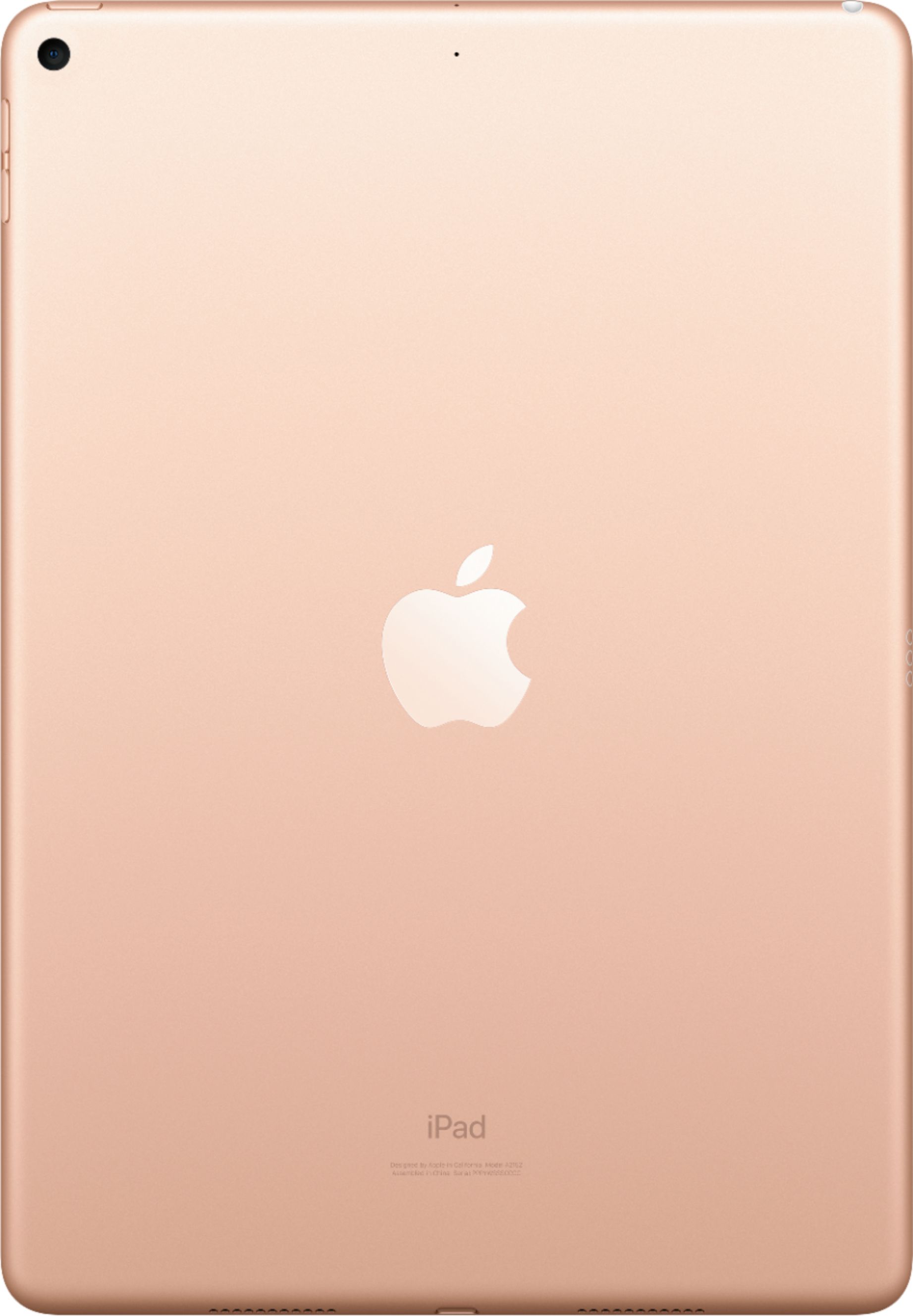 Back View: Apple - 10.5-Inch iPad Air (Latest Model) with Wi-Fi - 256GB - Gold