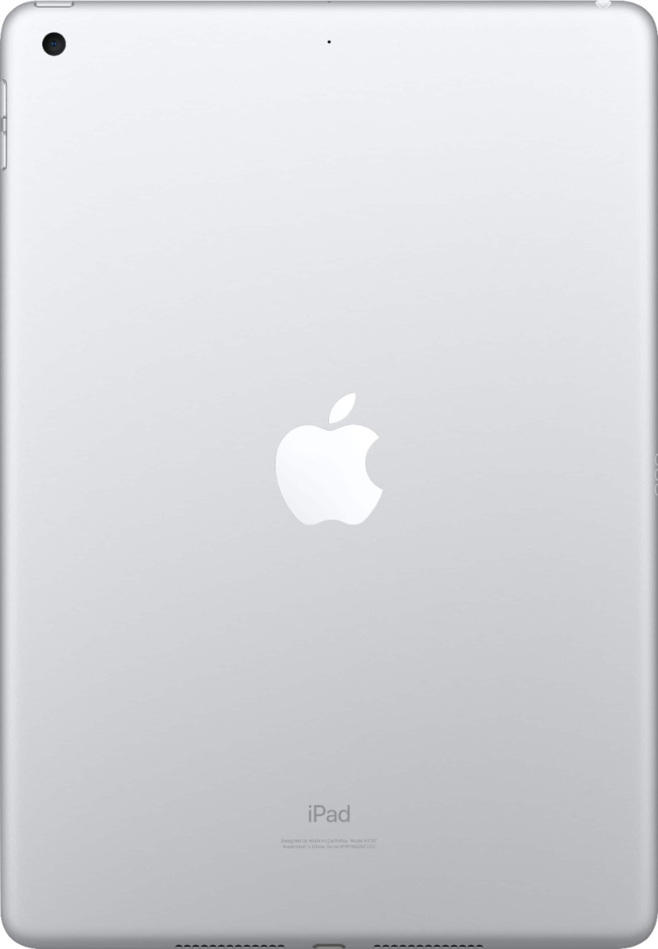 Back View: Apple 10.2-inch iPad (7th Gen)Wi-Fi 32GB - Silver