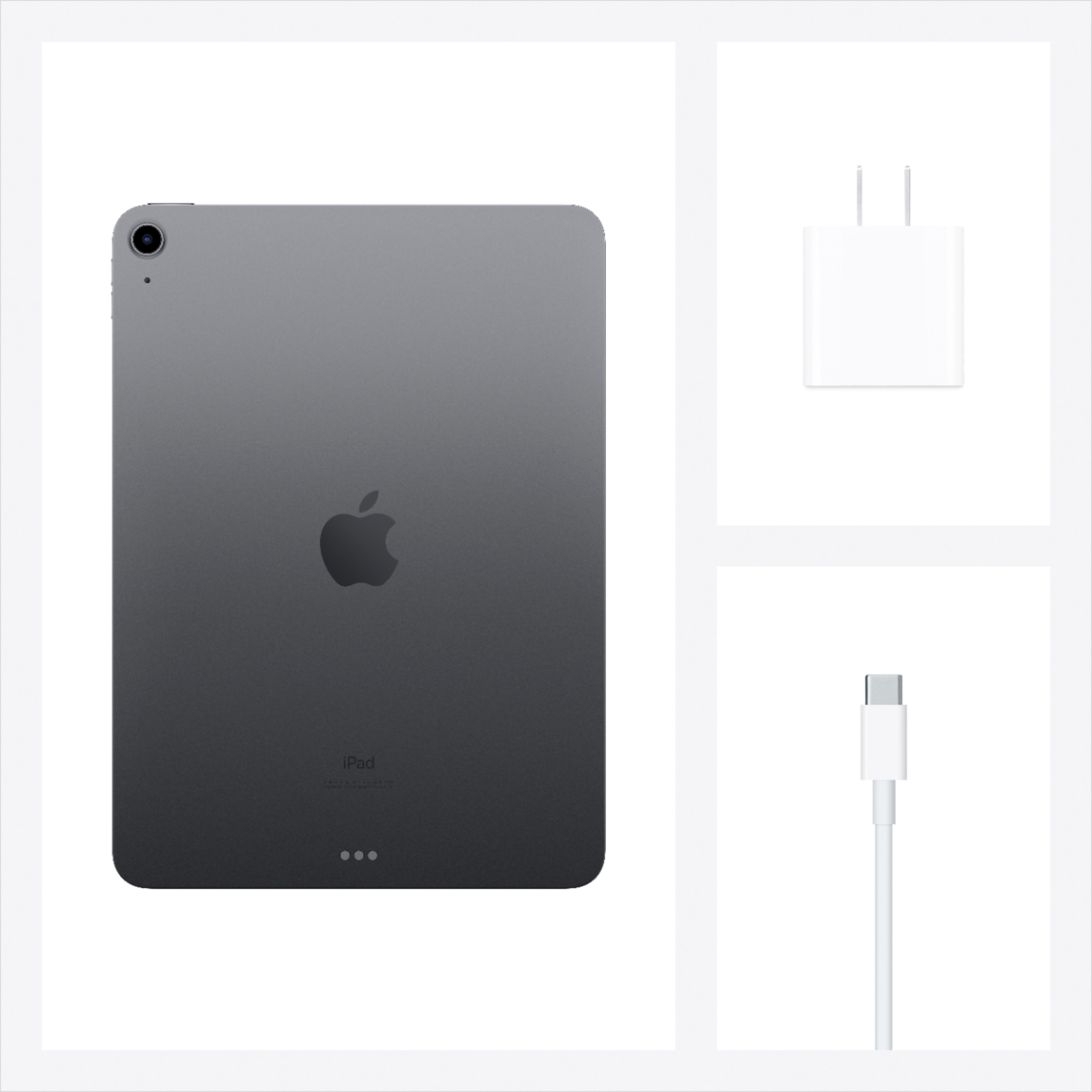 Best Buy: Apple 10.9-Inch iPad Air (4th Generation) with Wi-Fi 64GB Space  Gray MYFM2LL/A